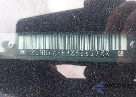 2008 Chevrolet Equinox Lt из США, поврежденный, VIN 2CNDL43F986285988